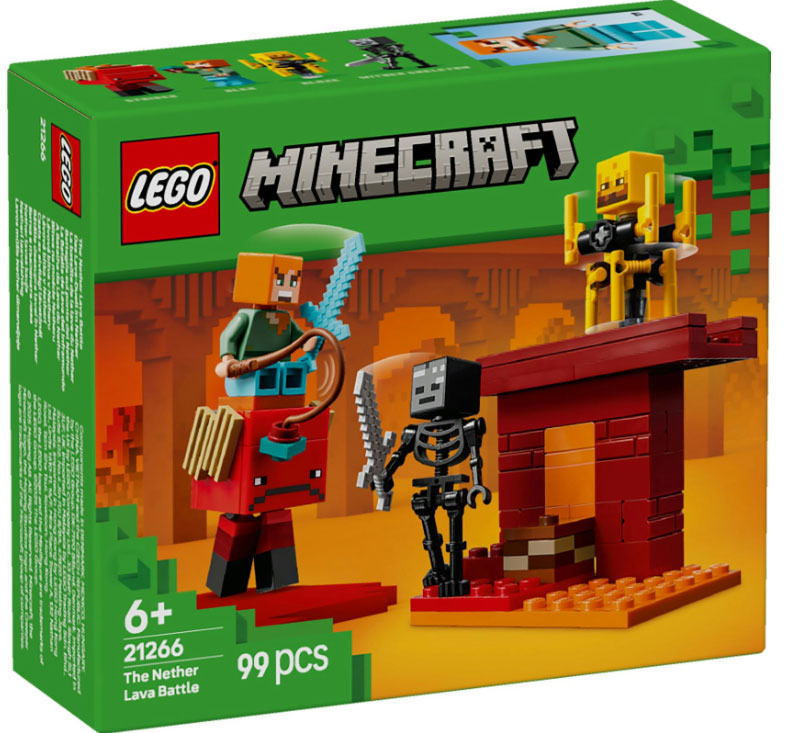 LEGO Minecraft Battaglia sul Ponte del Nether 21266